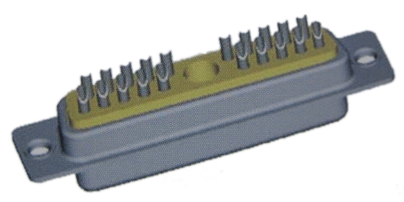 Coaxial D-SUB 21W1 FEMALE Solder Cup 